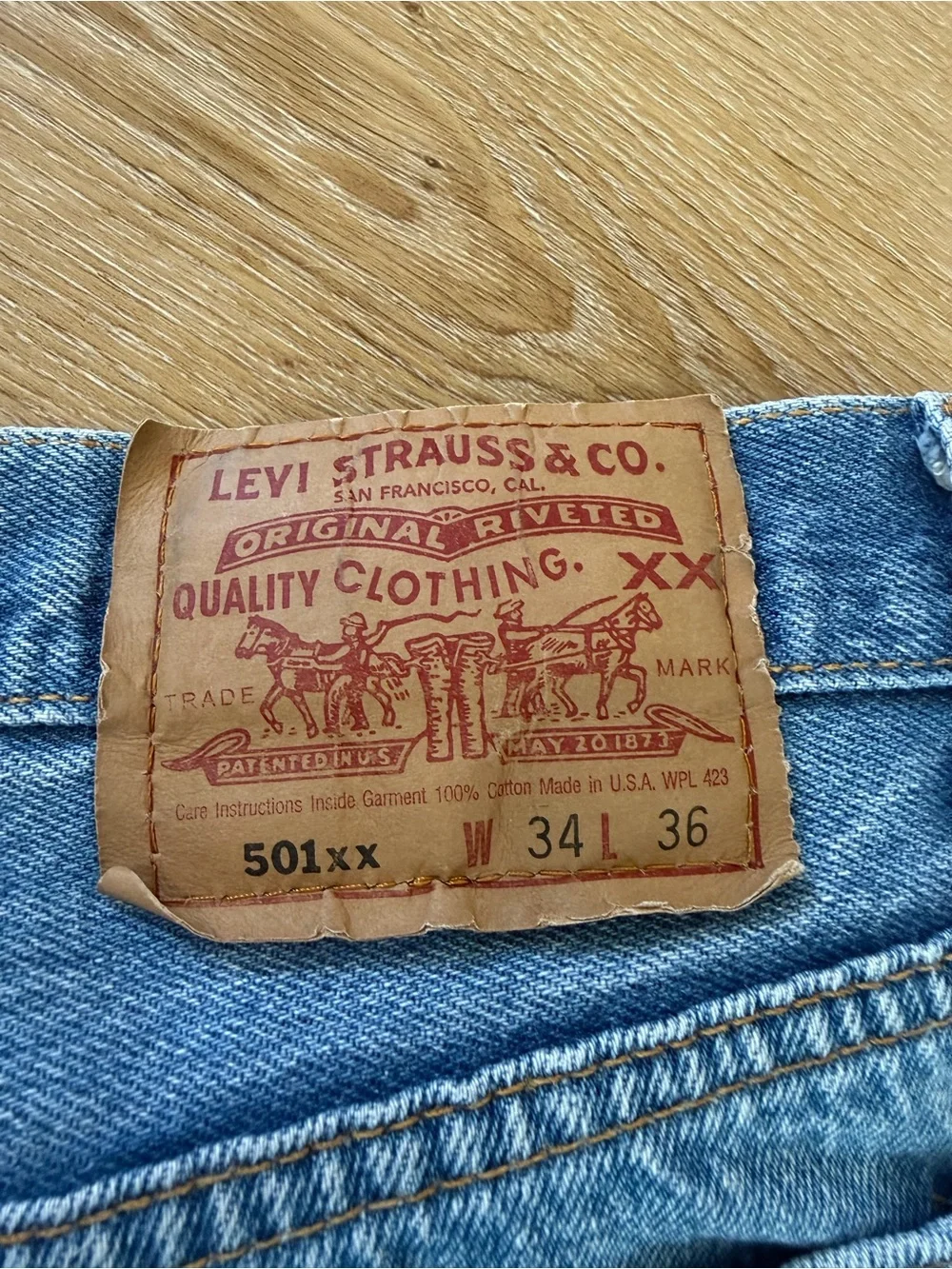 Levis levi 501xx